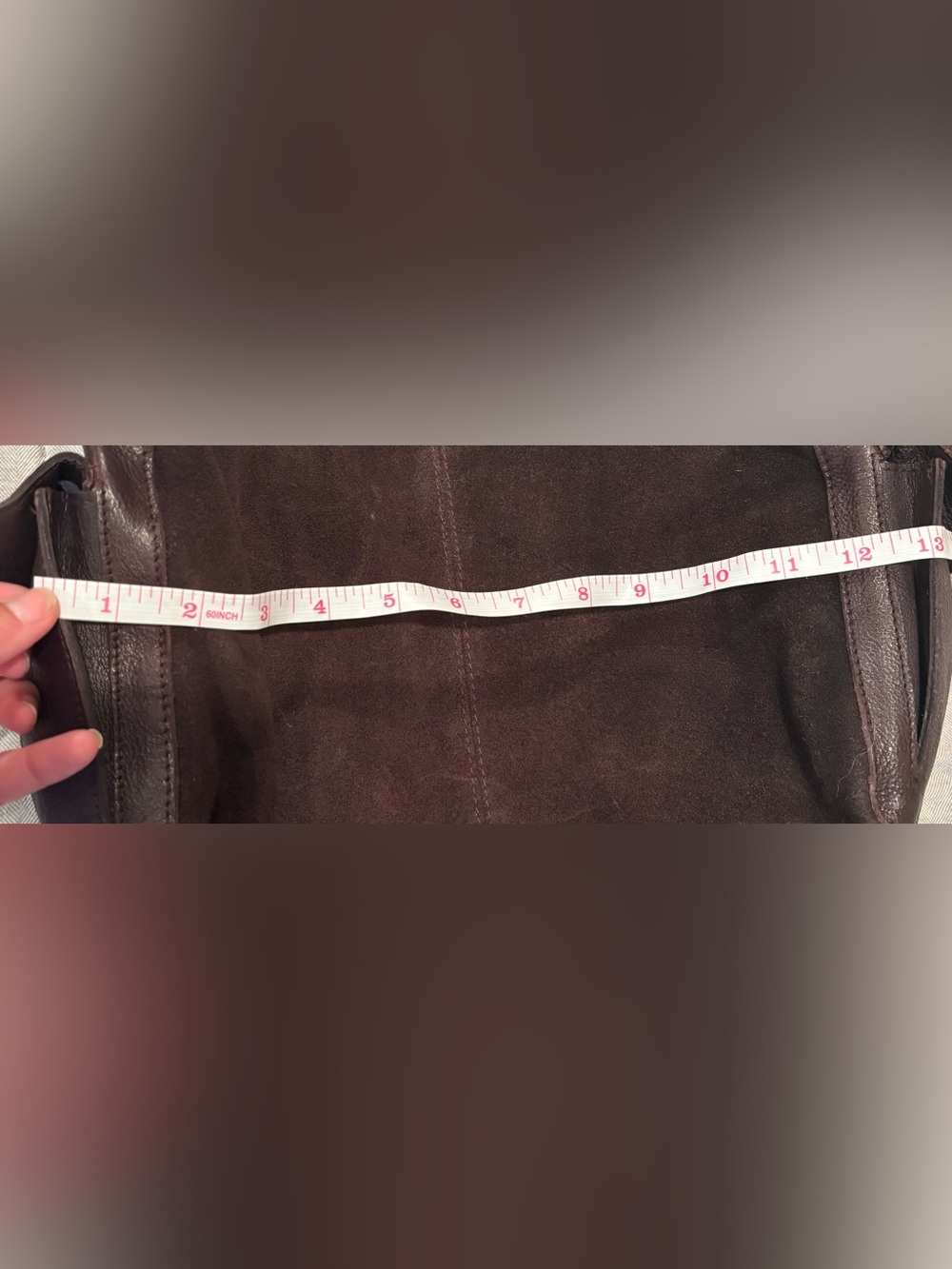 Free people boxy brown bag - Picture 7 of 8